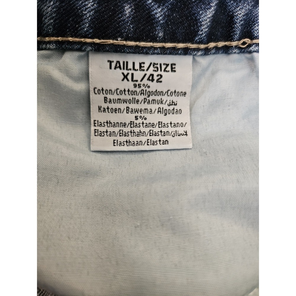 Realty Jeans Size XL/42  Blue‎ Ripped Denim Distressed Shorts (30 Inch Waist) - Picture 12 of 12